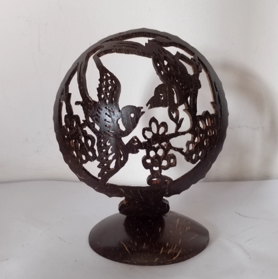 Upcycled Coconut Shell Handmade Gift - Hainan Specialty