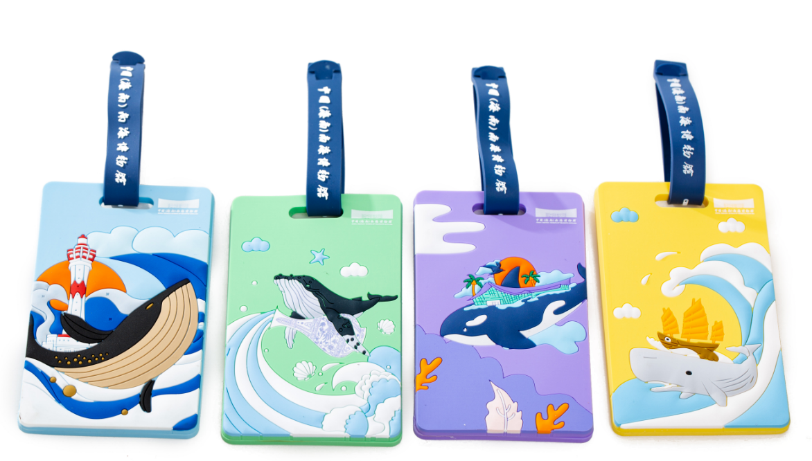 Whale Encounter Luggage Tag - Hainan Specialty
