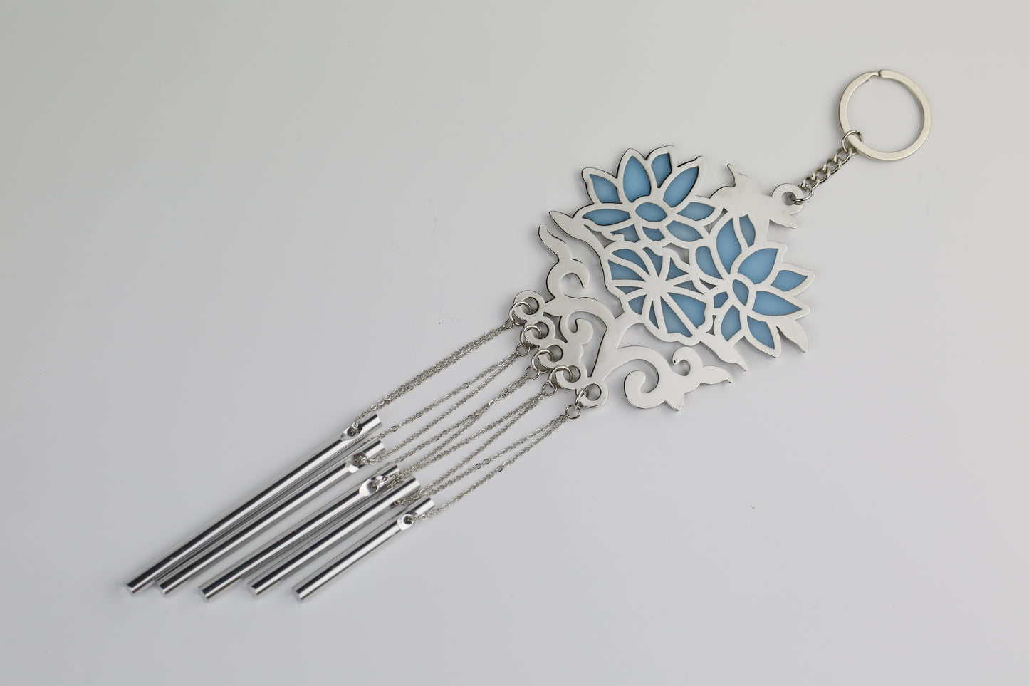 Twin Lotus Wind Chime Harmony & Love - Hainan Specialty