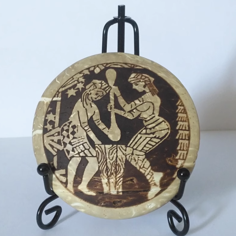 Eco Coconut Shell Li Ethnic Home Decor - Hainan Specialty
