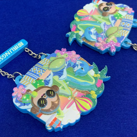 Creative Flexible Travel Fridge Magnet - Hainan Specialty