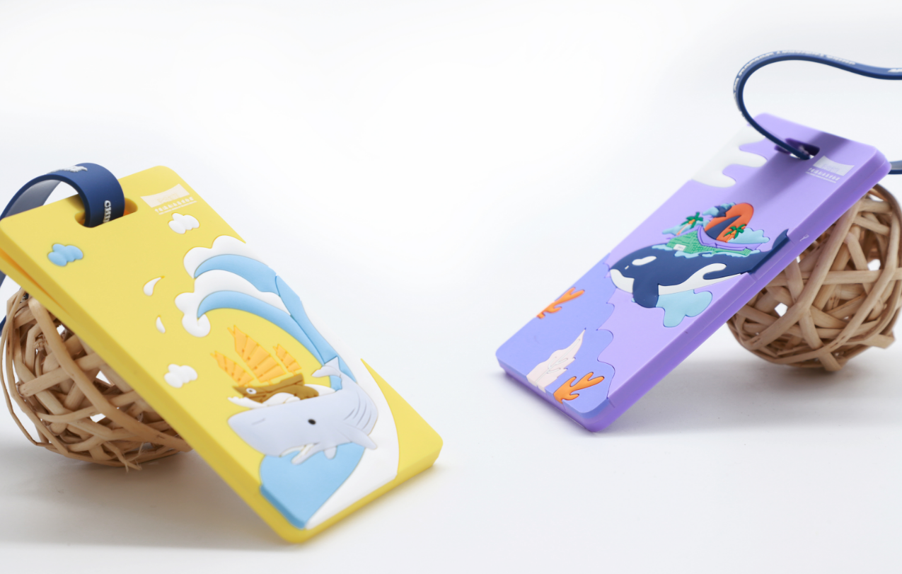 Whale Encounter Luggage Tag - Hainan Specialty