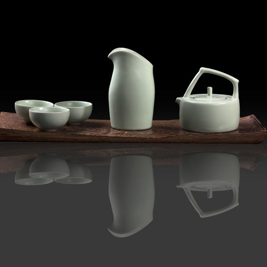 Huaguang Ceramic Tea Set Kung Fu Tea Brewing Set Customized Household Tea Ceremony Set With Teapot Teacup And Tea Tray - Hainan Specialty