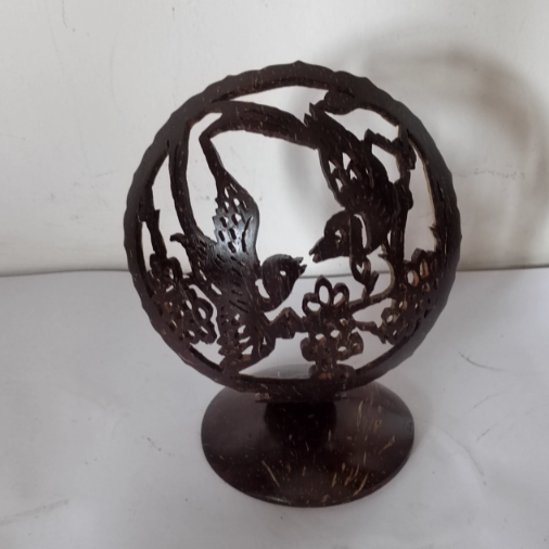 Upcycled Coconut Shell Handmade Gift - Hainan Specialty
