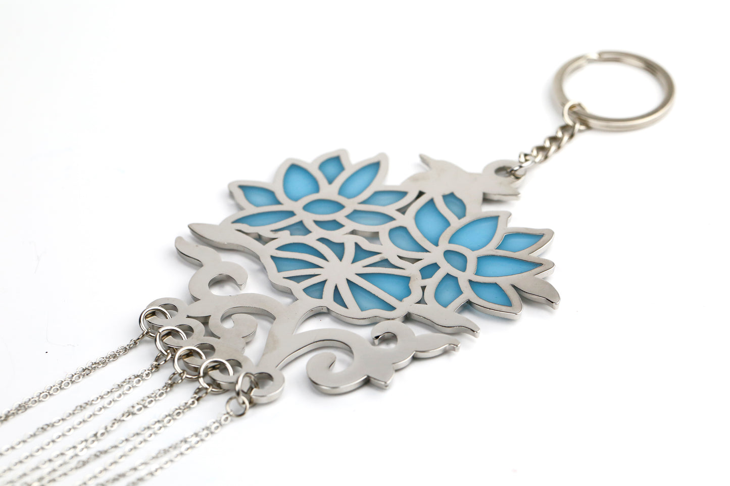 Twin Lotus Wind Chime Harmony & Love - Hainan Specialty