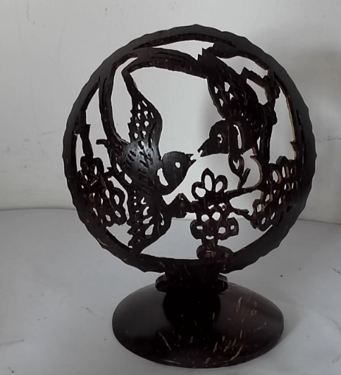 Upcycled Coconut Shell Handmade Gift - Hainan Specialty