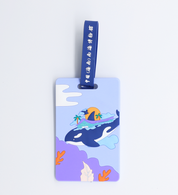 Whale Encounter Luggage Tag - Hainan Specialty