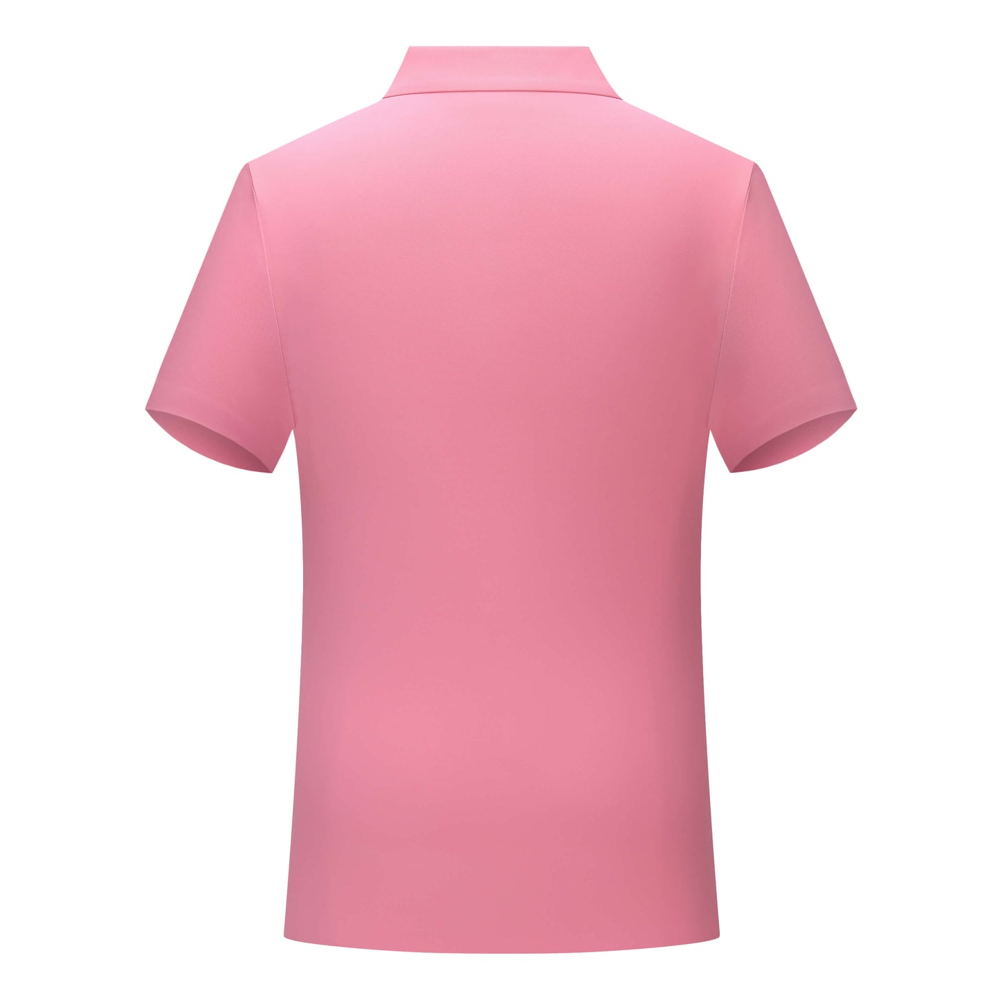 Pink Polo Shirt Cotton Seamless Corporate Wear