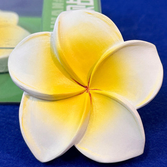 Hainan Frangipani 3D Enamel Souvenir Magnet - Hainan Specialty