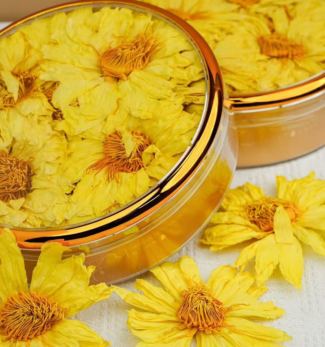 Hainan Nine-Scented Lotus Flower Tea Natural Organic Refreshing & Beauty-Enhancing Blooming Tea Gift - Hainan Specialty