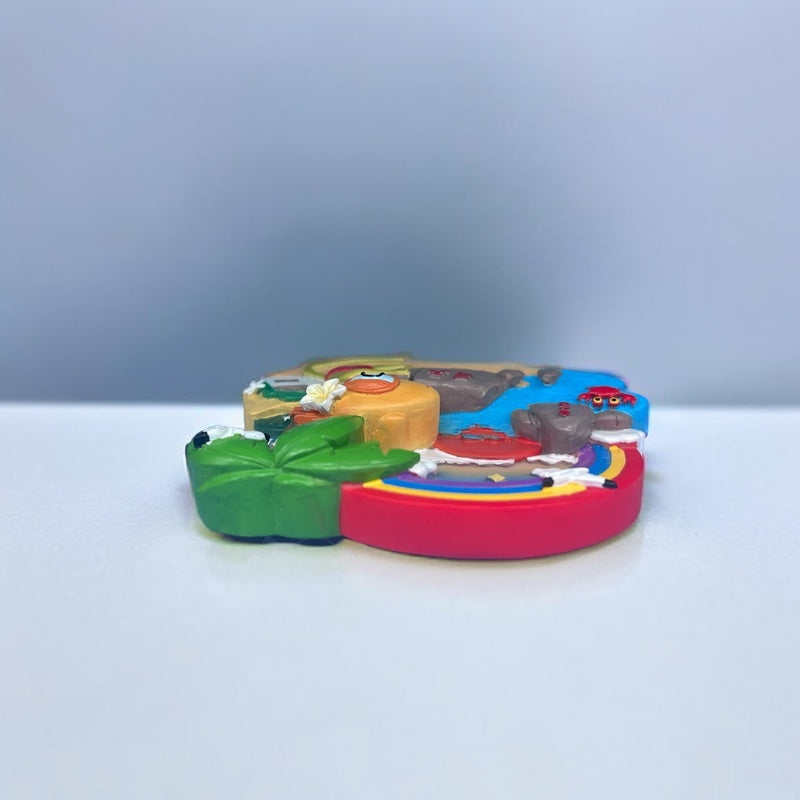 Hainan Tianyahaijiao Retro Fridge Magnet Souvenir - Hainan Specialty