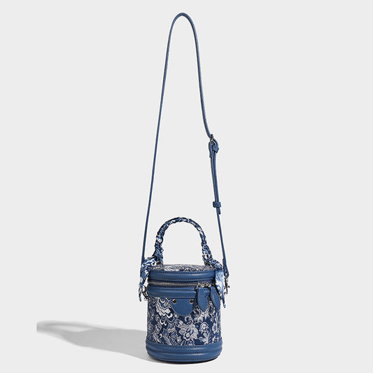 Ethnic Embroidered Batik Tote Bag - Hainan Specialty
