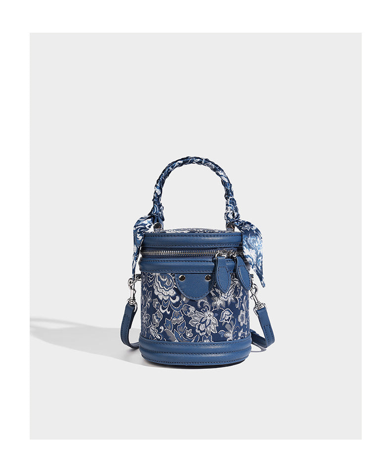 Ethnic Embroidered Batik Tote Bag - Hainan Specialty