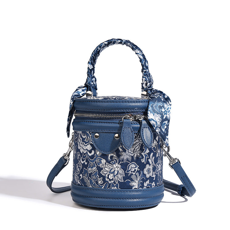 Ethnic Embroidered Batik Tote Bag - Hainan Specialty