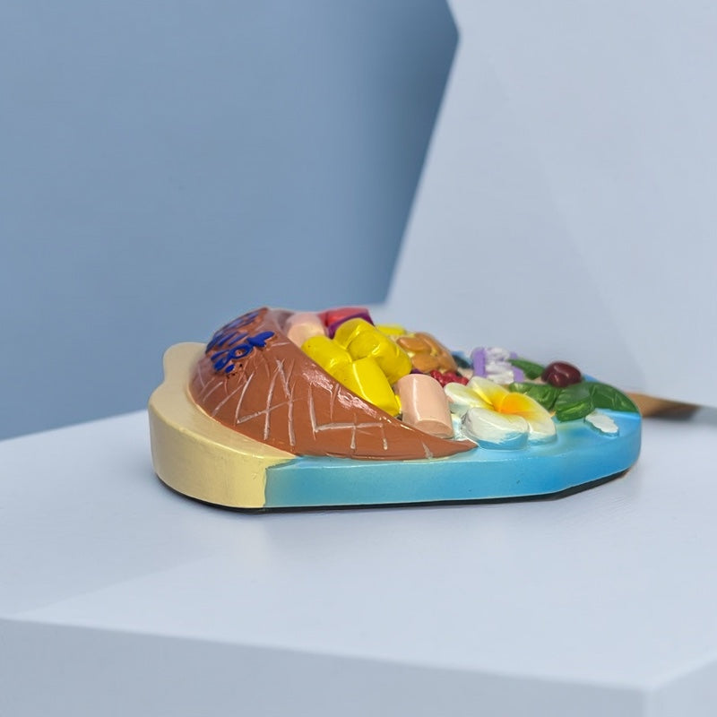 Hainan Qingbuliang Dessert Hand-Painted Fridge Magnet - Hainan Specialty