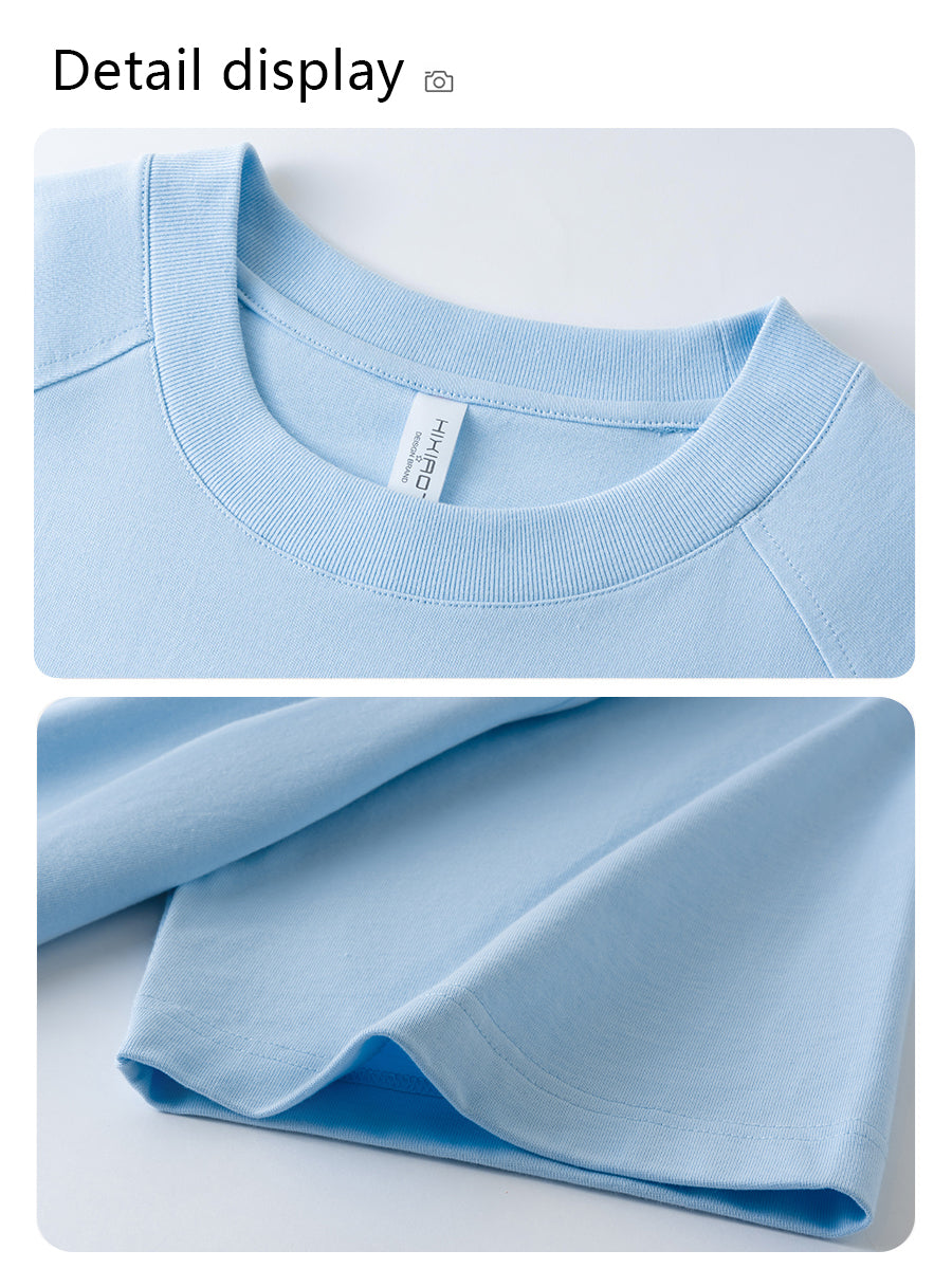 Custom Drop Shoulder Multi-color Cotton T-shirts