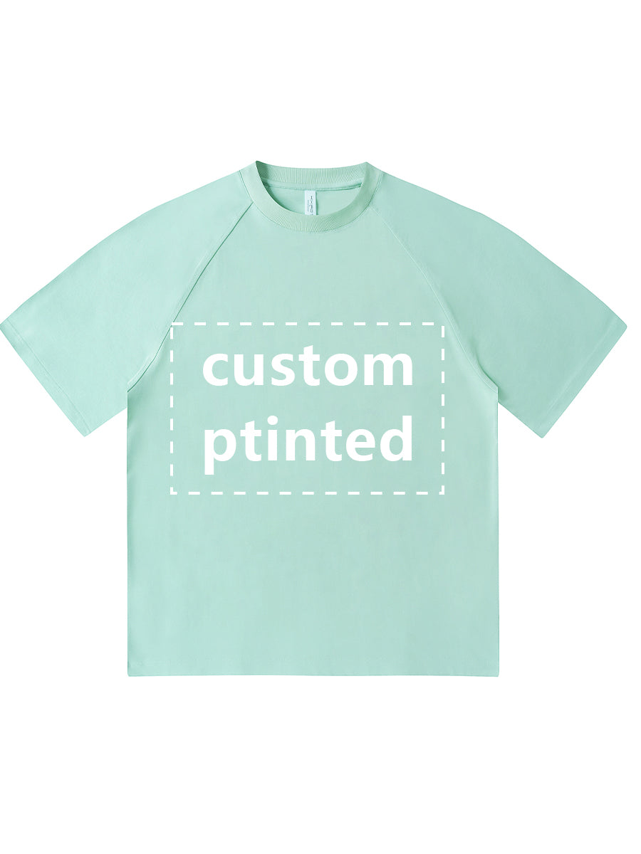 Custom Drop Shoulder Multi-color Cotton T-shirts