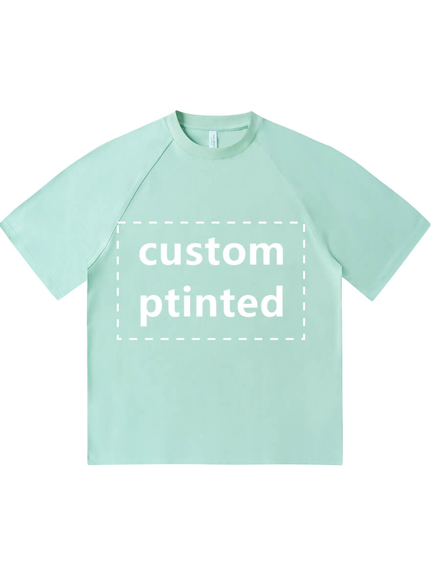 Custom Drop Shoulder Multi-color Cotton T-shirts