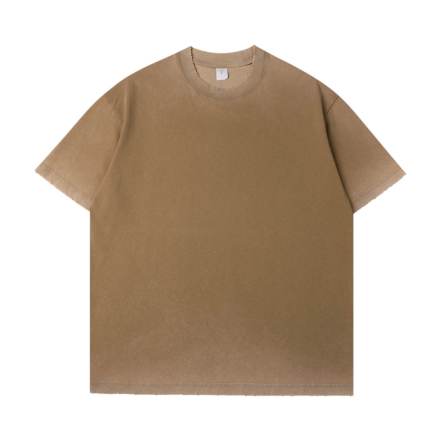 Retro Streetwear Soft Washed Distressed T-shirts Unisex