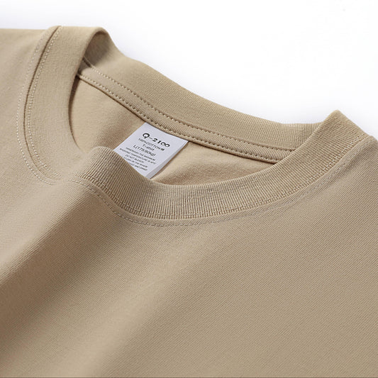 Custom Print Cotton Breathable UnisexRound Neck T-shirts