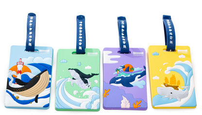 Whale Encounter Luggage Tag