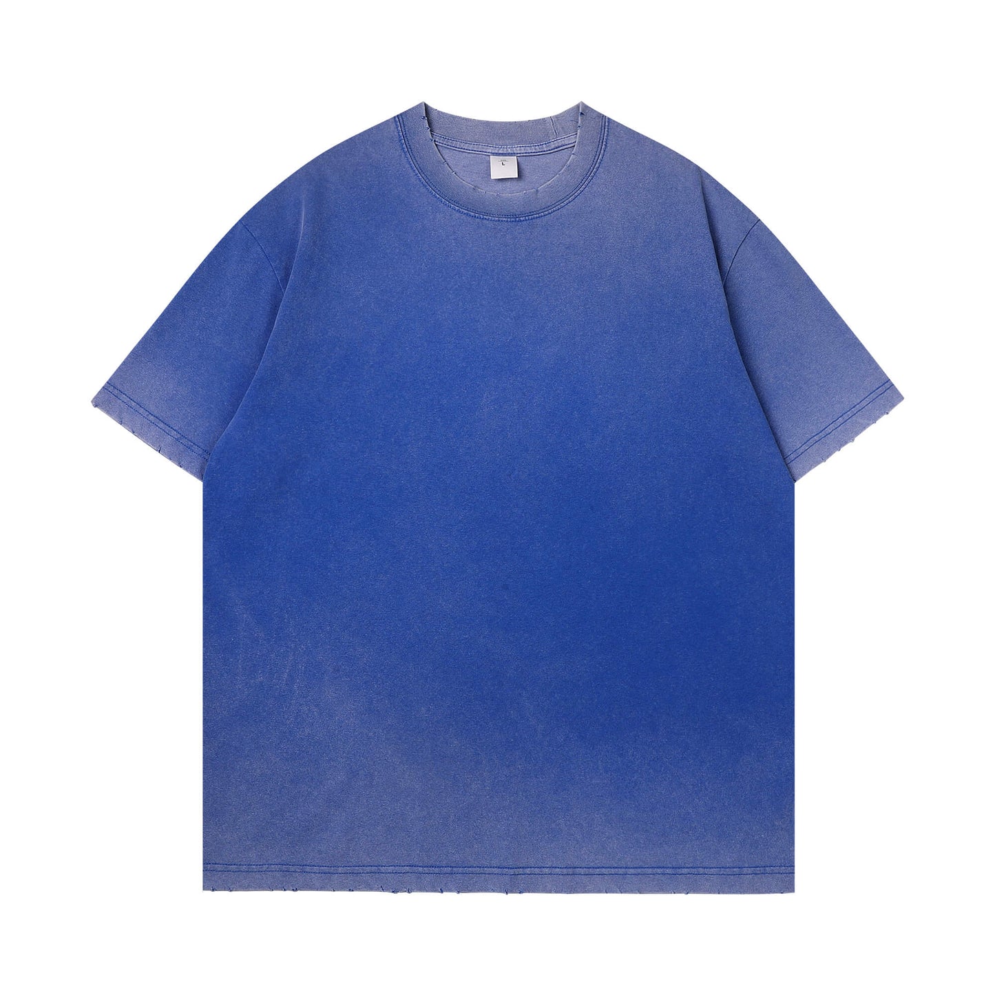 Vintage Washed Distressed Tee Unisex Soft Retro Streetwear