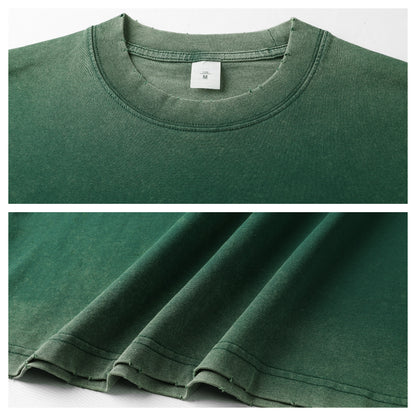 Retro Washed Distressed Custom Tee Unisex T-shirts