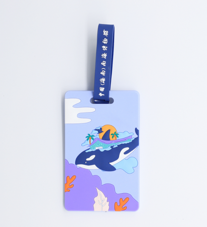 Whale Encounter Luggage Tag