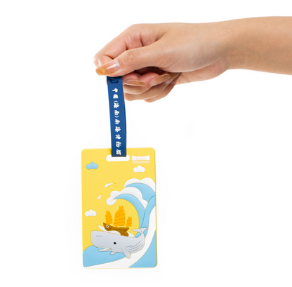 Whale Encounter Luggage Tag