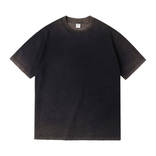 T-shirts Retro Washed Distressed Unisex Group Uniforms