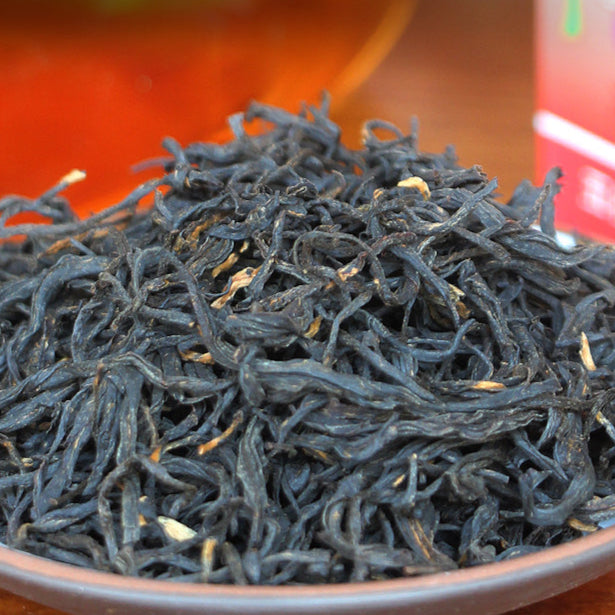 Man Xiang Five Finger Mountain Black Tea - Premium Hainan Large-Leaf Gongfu Black Tea, Rich & Aromatic (100g Gift Box) - Hainan Specialty