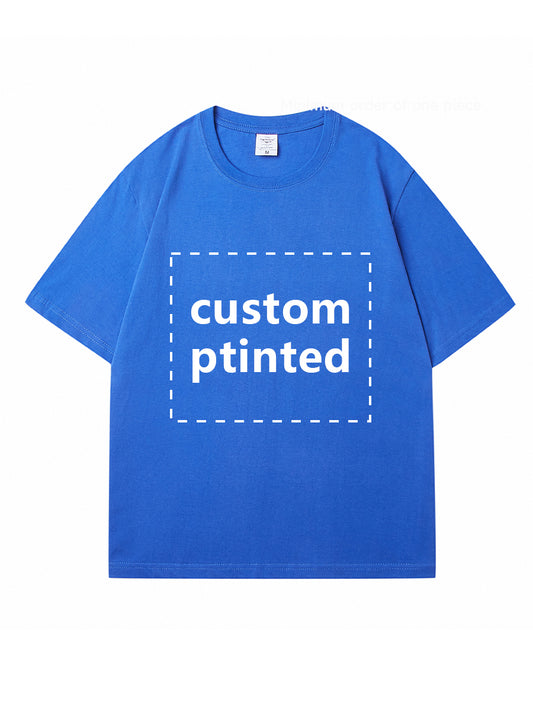 Breathable Comfortable Cotton Round Neck T-shirts