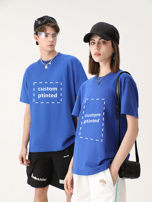 Breathable Comfortable Cotton Round Neck T-shirts
