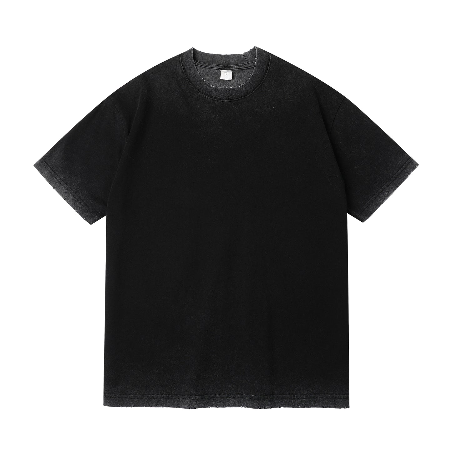T-shirts Retro Washed Distressed Unisex Group Uniforms