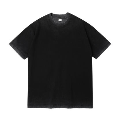 T-shirts Retro Washed Distressed Unisex Group Uniforms