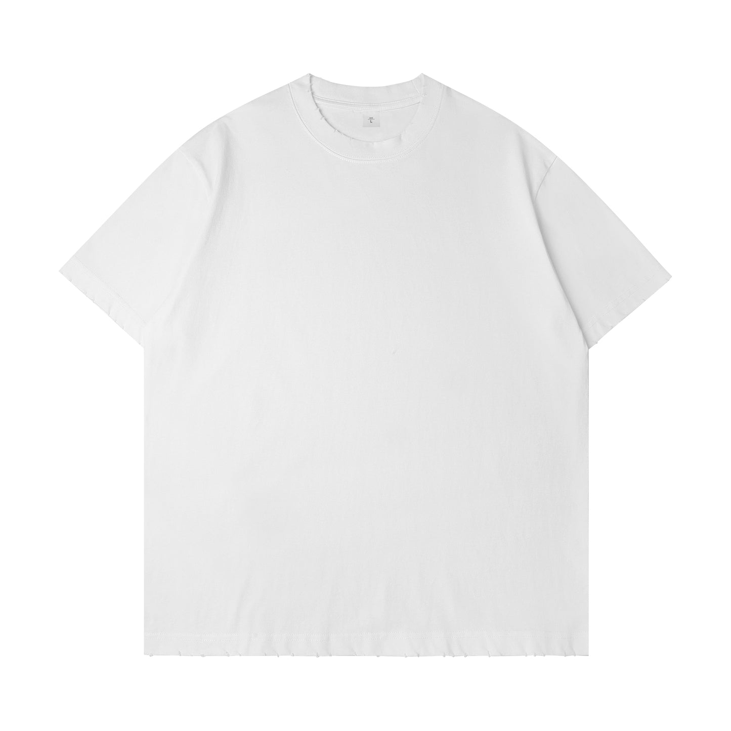 Retro Streetwear Soft Washed Distressed T-shirts Unisex